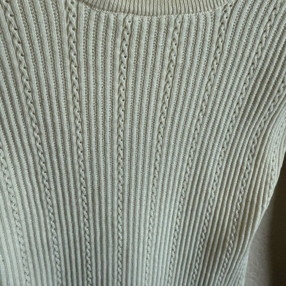 VICI Cream Ribbed Knit Bodysuit - Picture 3 of 9